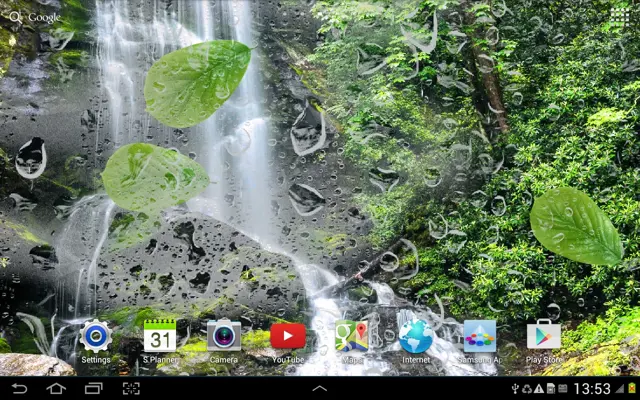 Waterfalls Live Wallpaper android App screenshot 3